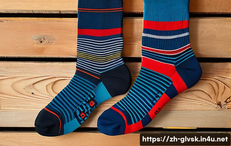 스노우보드 양말 소재 비교 관련 이미지 2