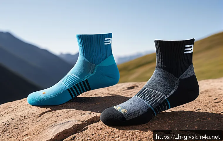 발목 보호용 등산 양말 관련 이미지 2
