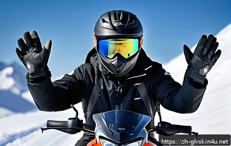 오토바이용 방한 장갑 추천 관련 이미지 2
